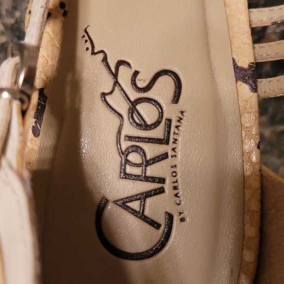 Carlos Santana Peep Toe Pumps - Picture 7 of 8